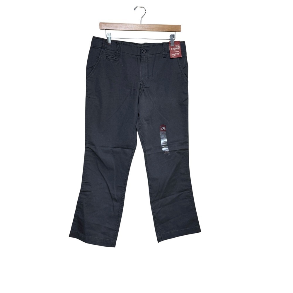 Arizona Jeans Co Slim Straight Pants Kids Size 16 Husky Vienna Smoke‎ Gray NWT